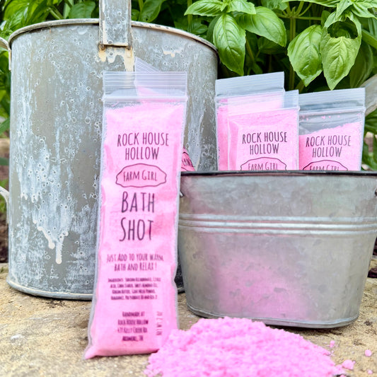 Farm Girl Bath Shot