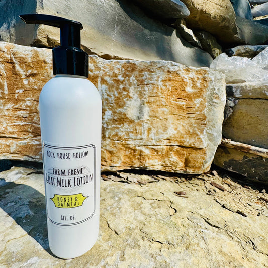 Honey and Oatmeal Goat Milk Lotion