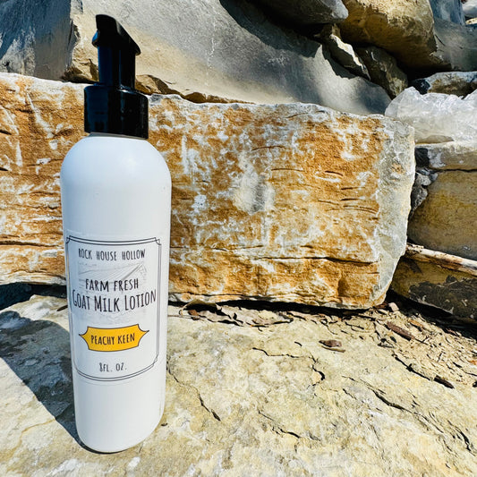 Peachy Keen Goat Milk Lotion